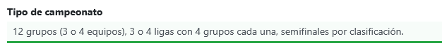 El nuevo formato ya está disponible en MiTorneo.info